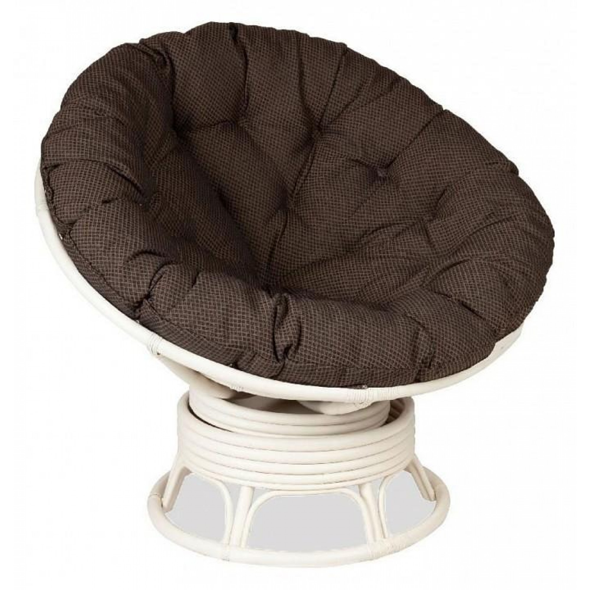 Кресло-качалка Papasan    ECO_23-01VWhite-ZT12