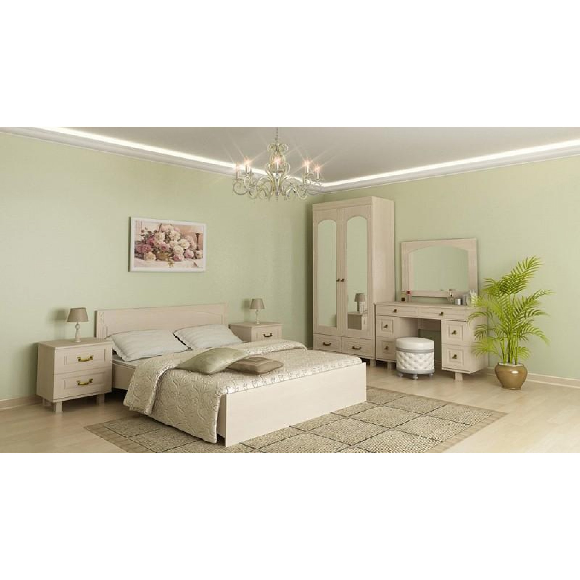 Гарнитур для спальни Элизабет KOM_Elizabet_bedroom_4