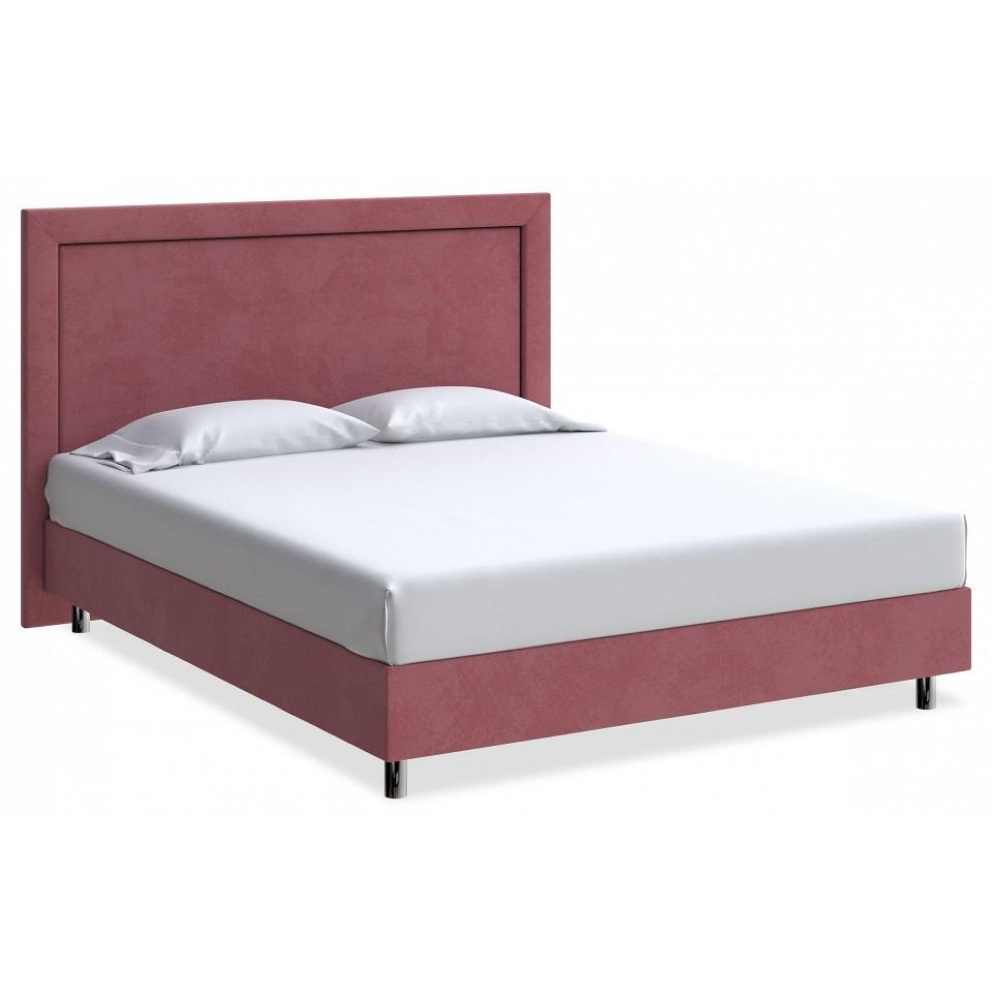 Кровать полутораспальная London Boxspring Standart  ORM_140-200-LondonBoxspringStandart-UltraScarlet