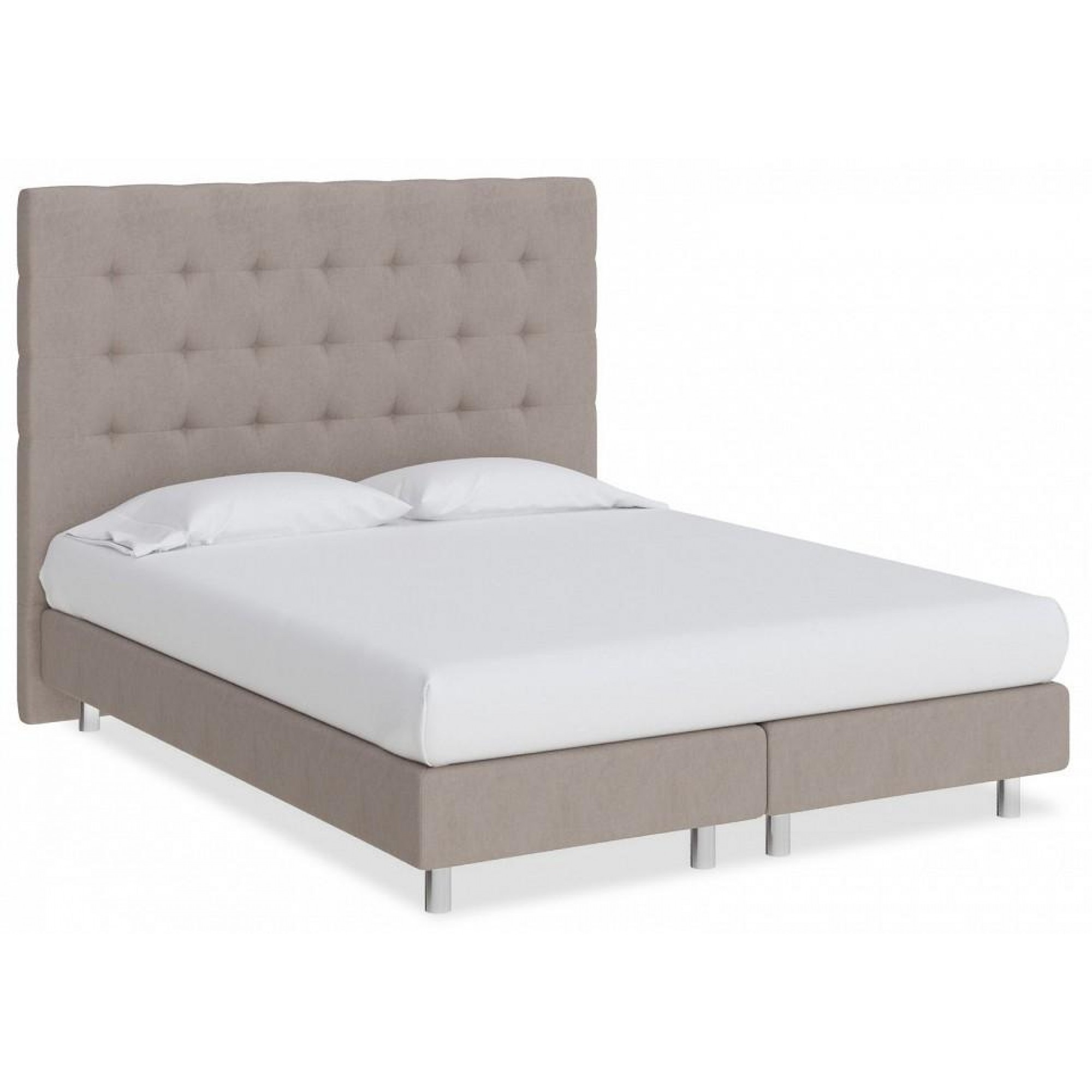 Кровать полутораспальная Madrid Boxspring Lift  ORM_140-200-MadridBoxspringLift-TetraBeige