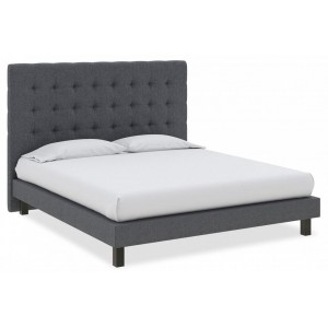 Кровать полутораспальная Madrid Boxspring Standart  ORM_140-200-MadridBoxspringStandart-SavanaGrey