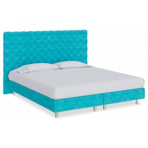 Кровать полутораспальная Paris Boxspring Elite  ORM_140-200-ParisBoxspringElite-LoftyAzure