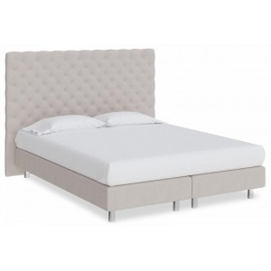 Кровать полутораспальная Paris Boxspring Elite  ORM_140-200-ParisBoxspringElite-TetraMilk