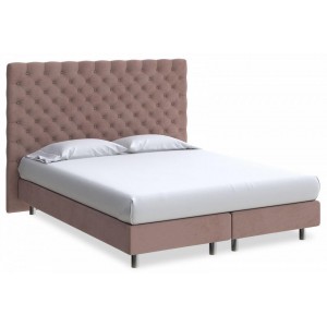 Кровать полутораспальная Paris Boxspring Elite  ORM_140-200-ParisBoxspringElite-UltraHotChocolate