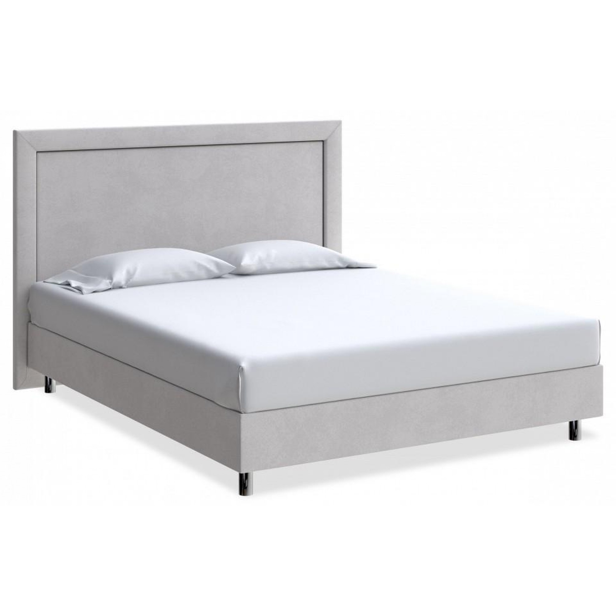 Кровать односпальная London Boxspring Standart  ORM_90-200-LondonBoxspringStandart-UltraGreyStone