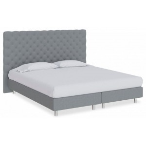 Кровать односпальная Paris Boxspring Elite  ORM_90-200-ParisBoxspringElite-SavanaGrey