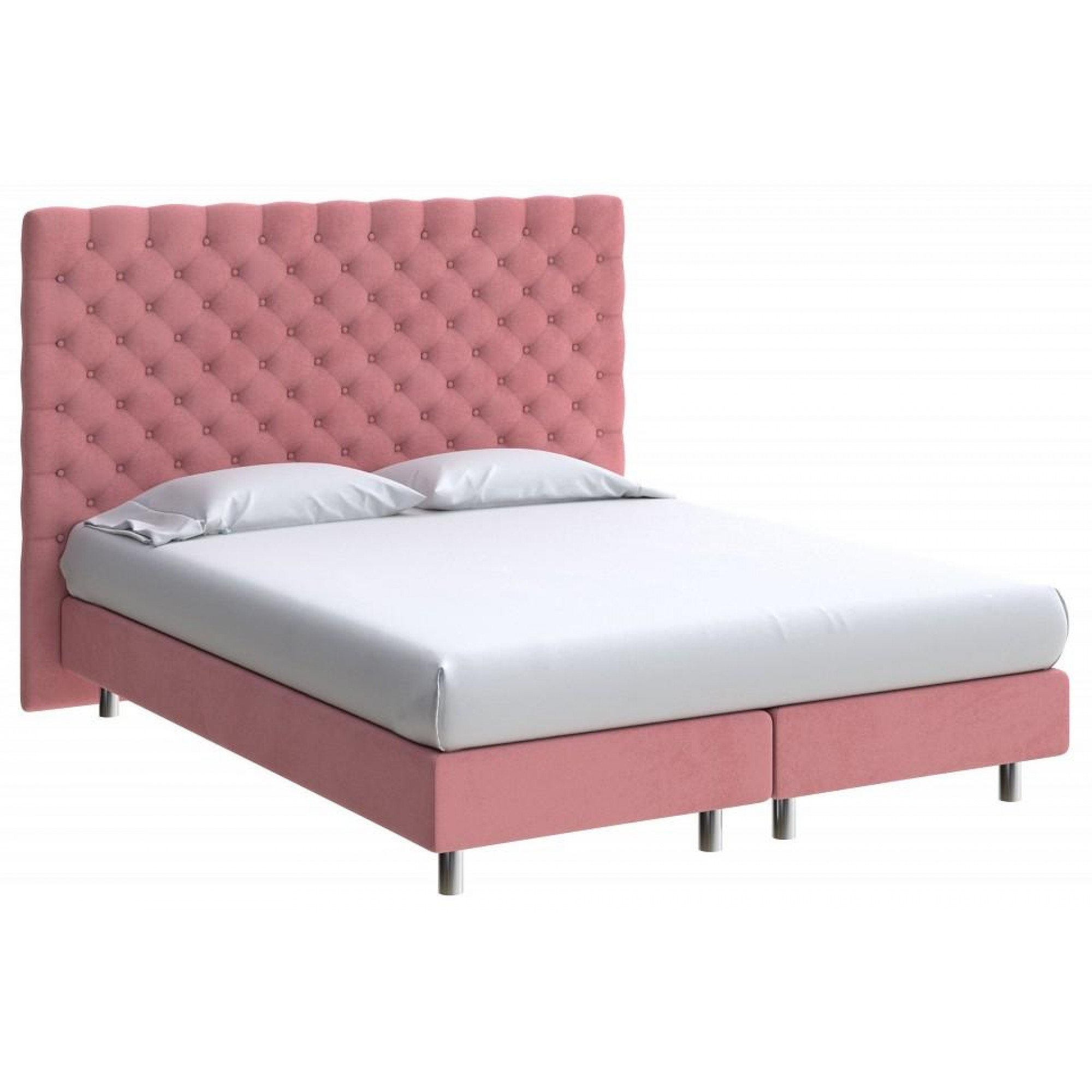 Кровать односпальная Paris Boxspring Elite  ORM_90-200-ParisBoxspringElite-UltraBerrySorbet