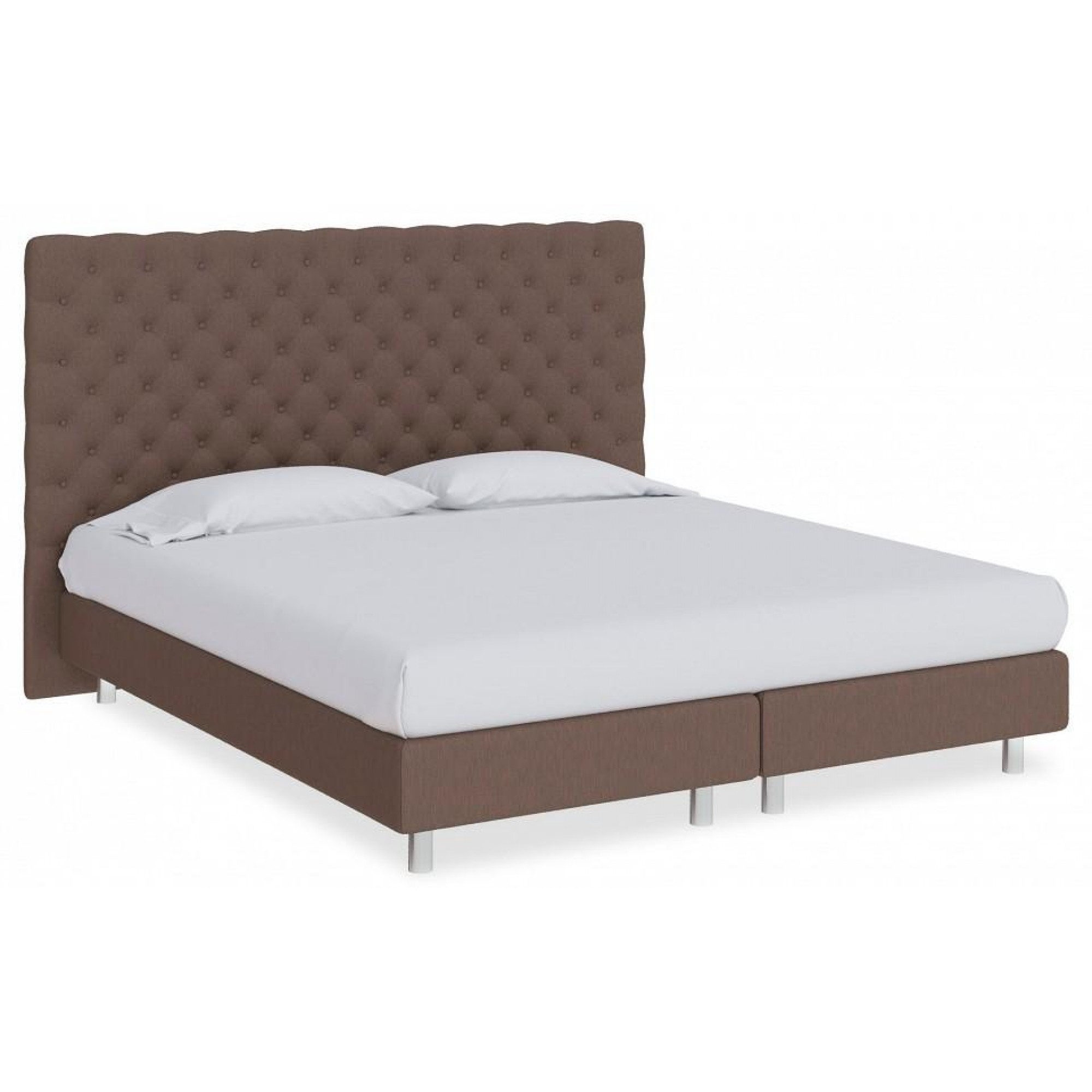 Кровать односпальная Paris Boxspring Lift  ORM_90-200-ParisBoxspringLift-SavanaChocolate