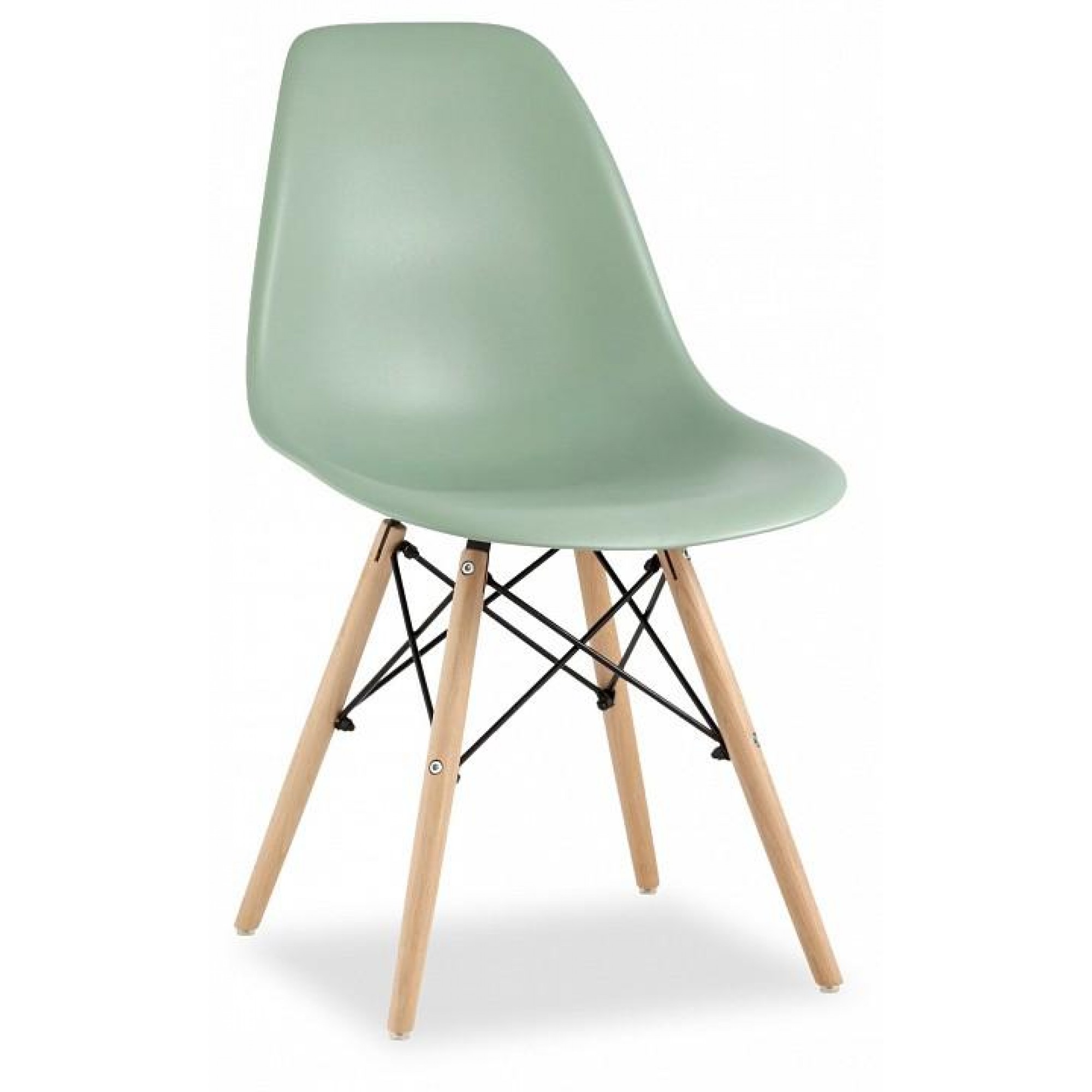 Стул Eames бежевый SGR_8056PP-greyish-green-70077