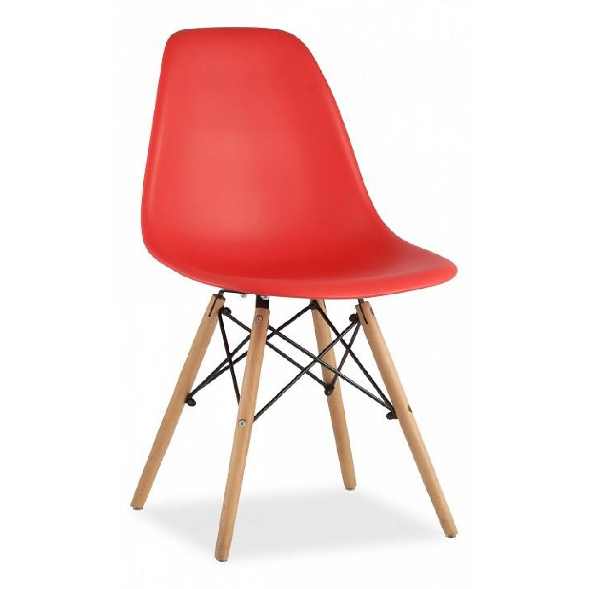 Стул Eames Wood    SGR_8056PP_RED