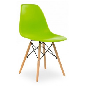 Стул Eames PC-015 зеленый WO_11728