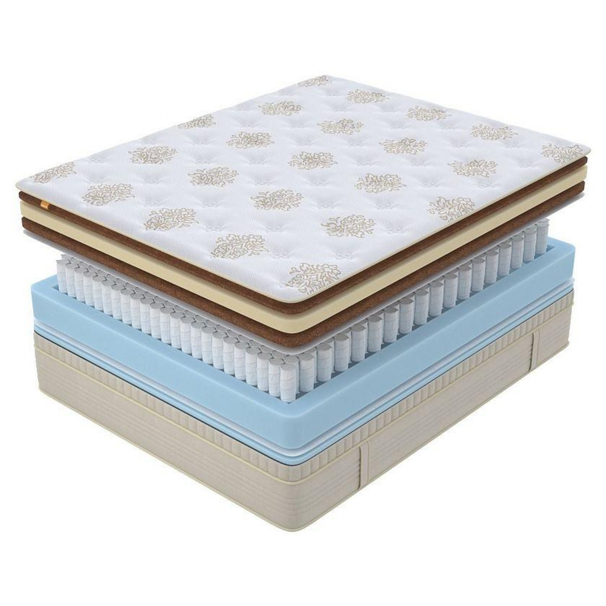 Матрас двуспальный Orto Premium Hard 2000x1600    ORM_160-200_Orto-Premium-Hard-Beige-Lux