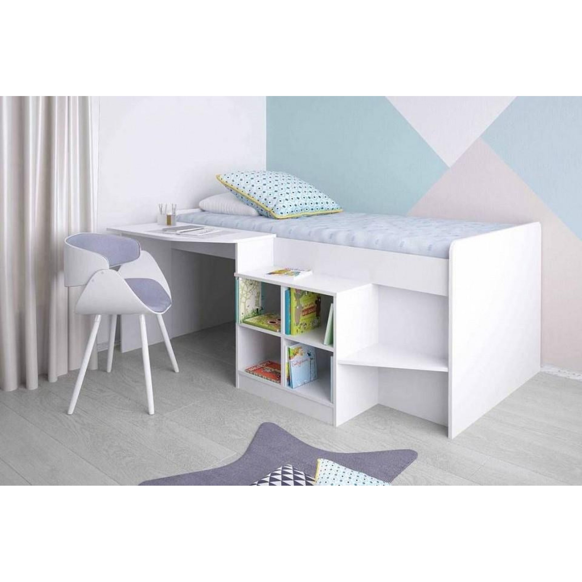 Набор для детской Polini kids Simple 4000 белый 1952x1407x800(TPL_0001574_9)