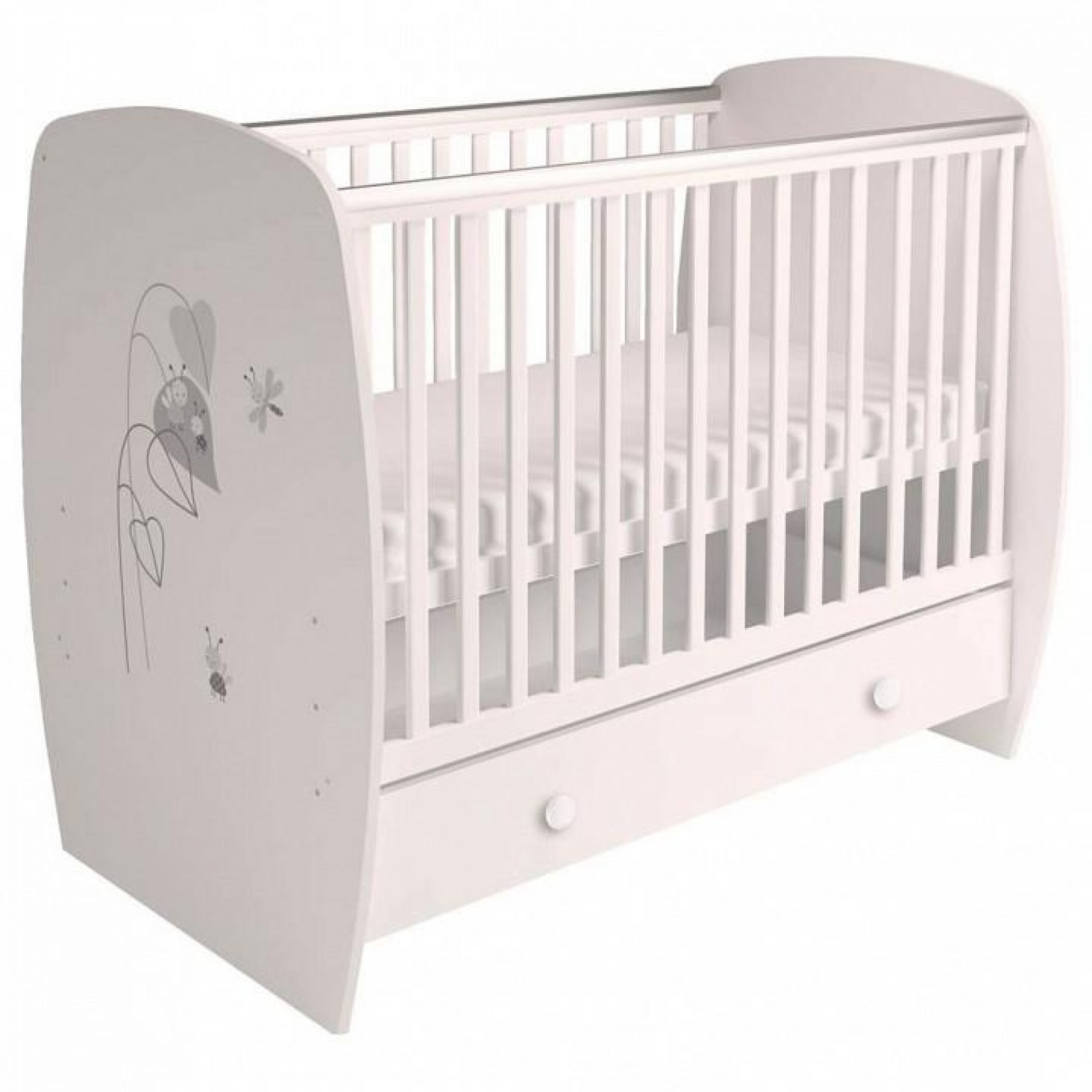 Кроватка Polini kids French 710 Amis с ящиком    TPL_0001583_9