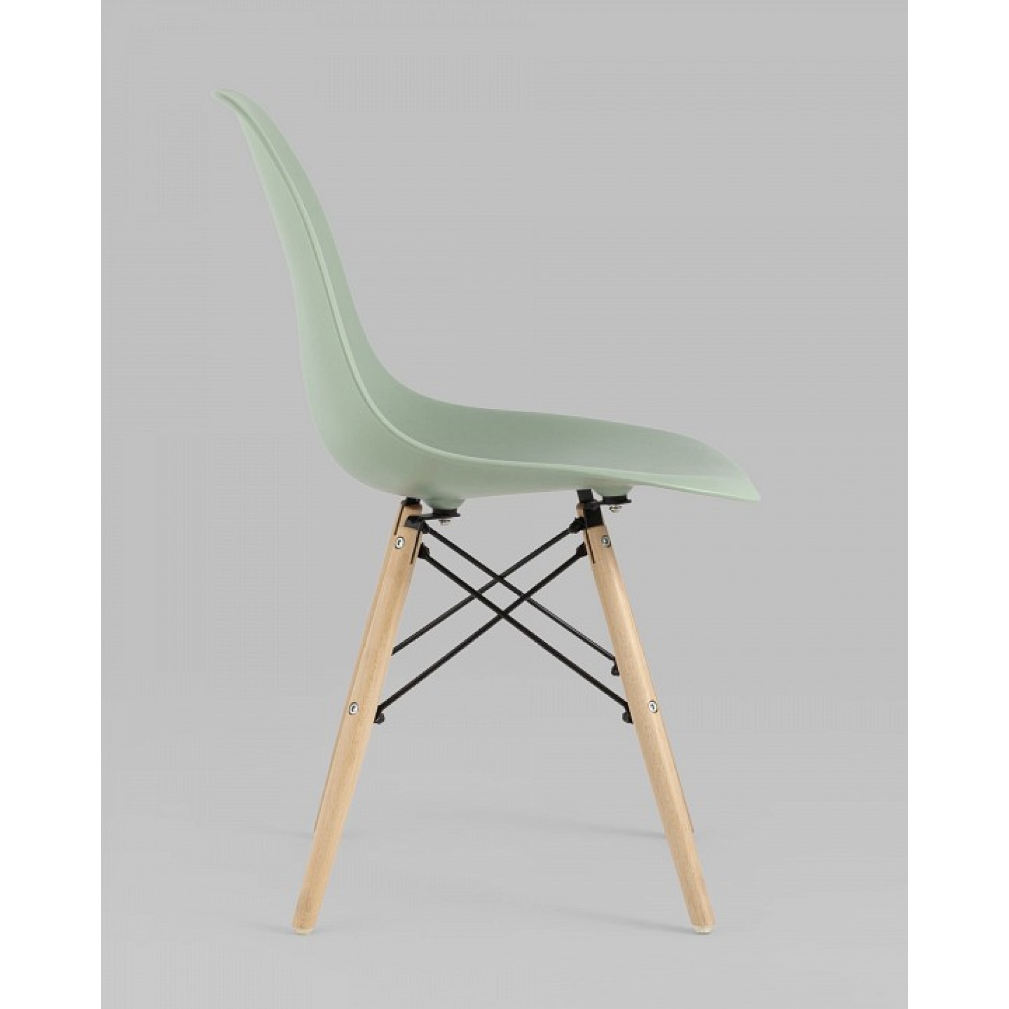 Стул Eames бежевый SGR_8056PP-greyish-green-70077