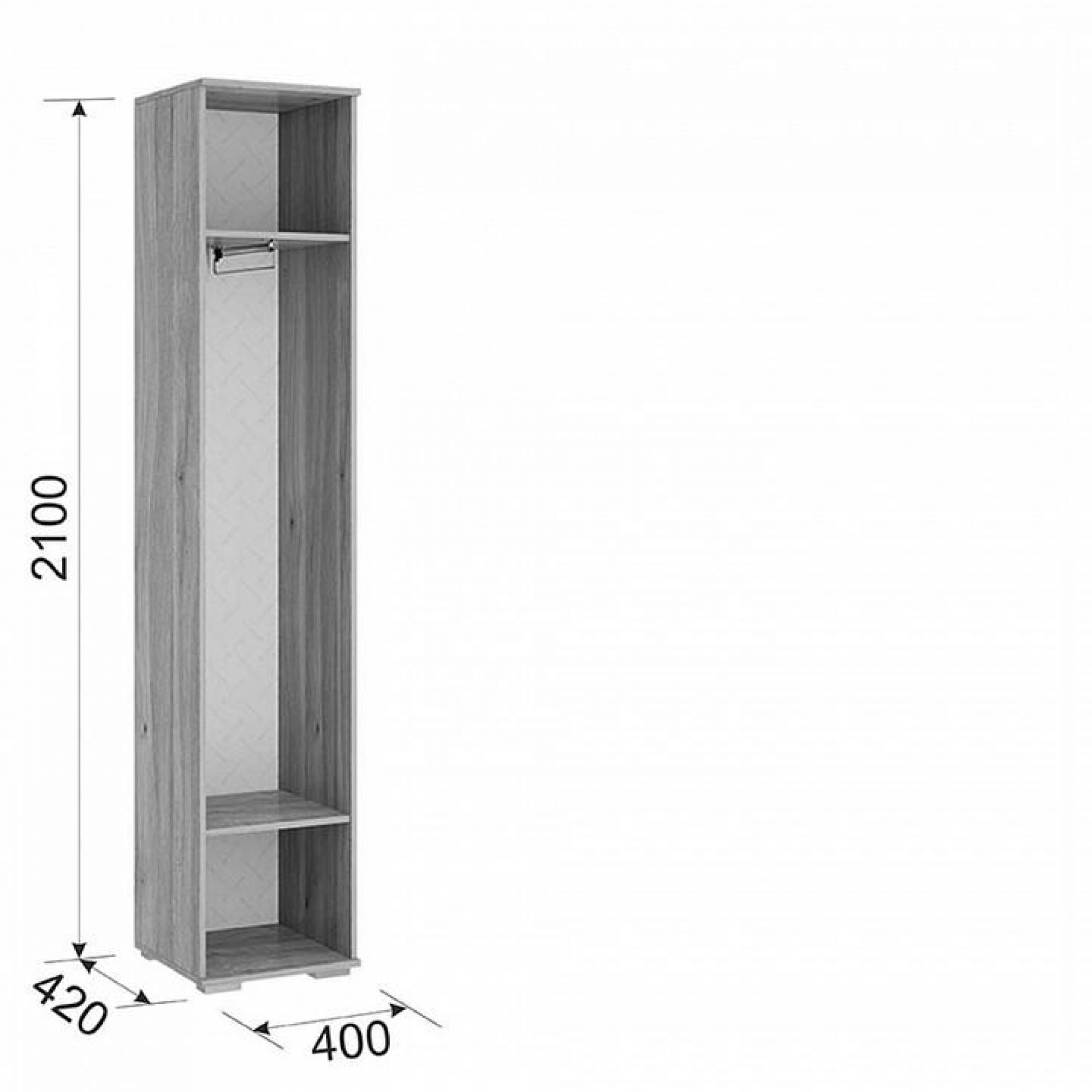 Стенка для гостиной Модерн КГ12    MBS_KG12Modern-2169