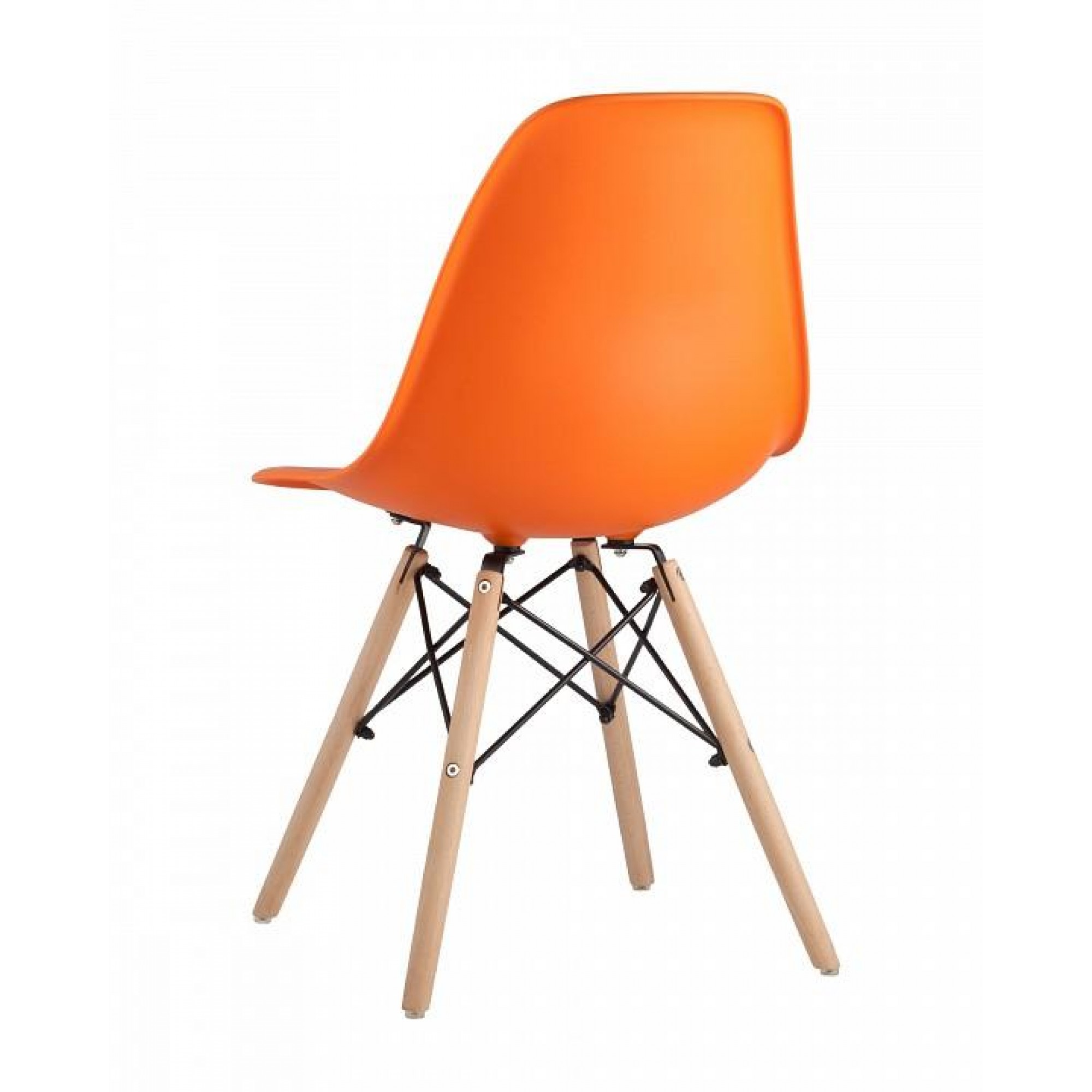 Стул Eames Wood    SGR_8056PP_ORANGE