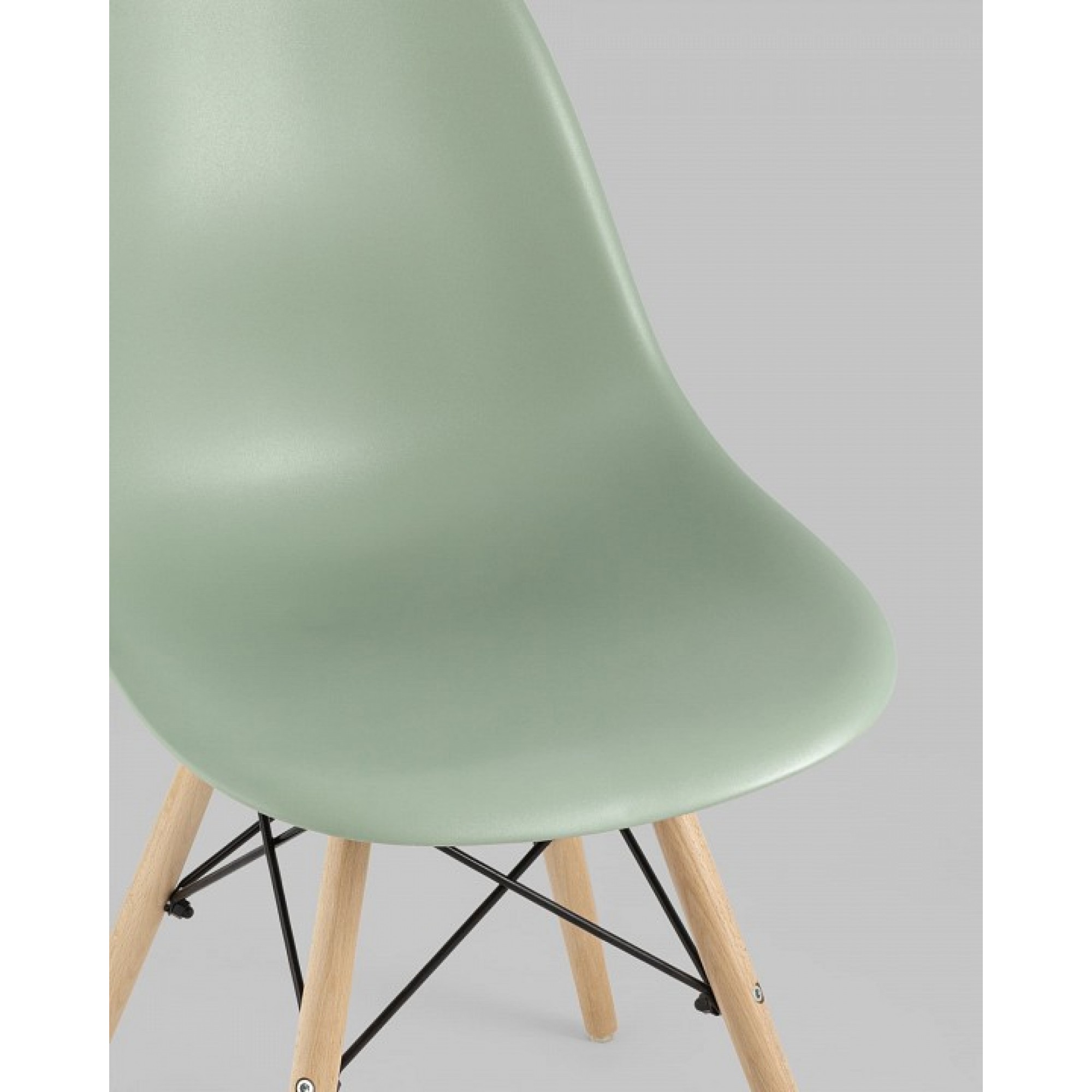 Стул Eames бежевый SGR_8056PP-greyish-green-70077