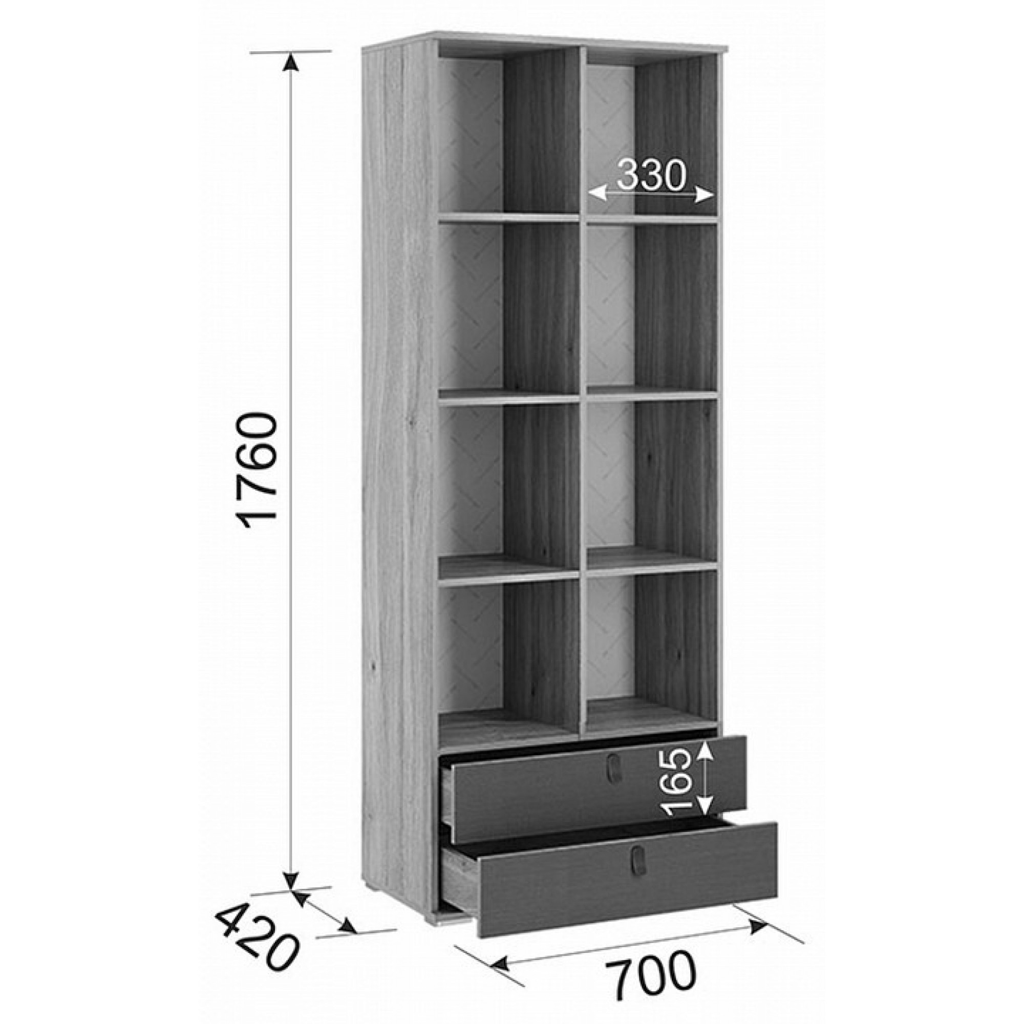 Гарнитур для детской Модерн КД105    MBS_KD105Modern-2206