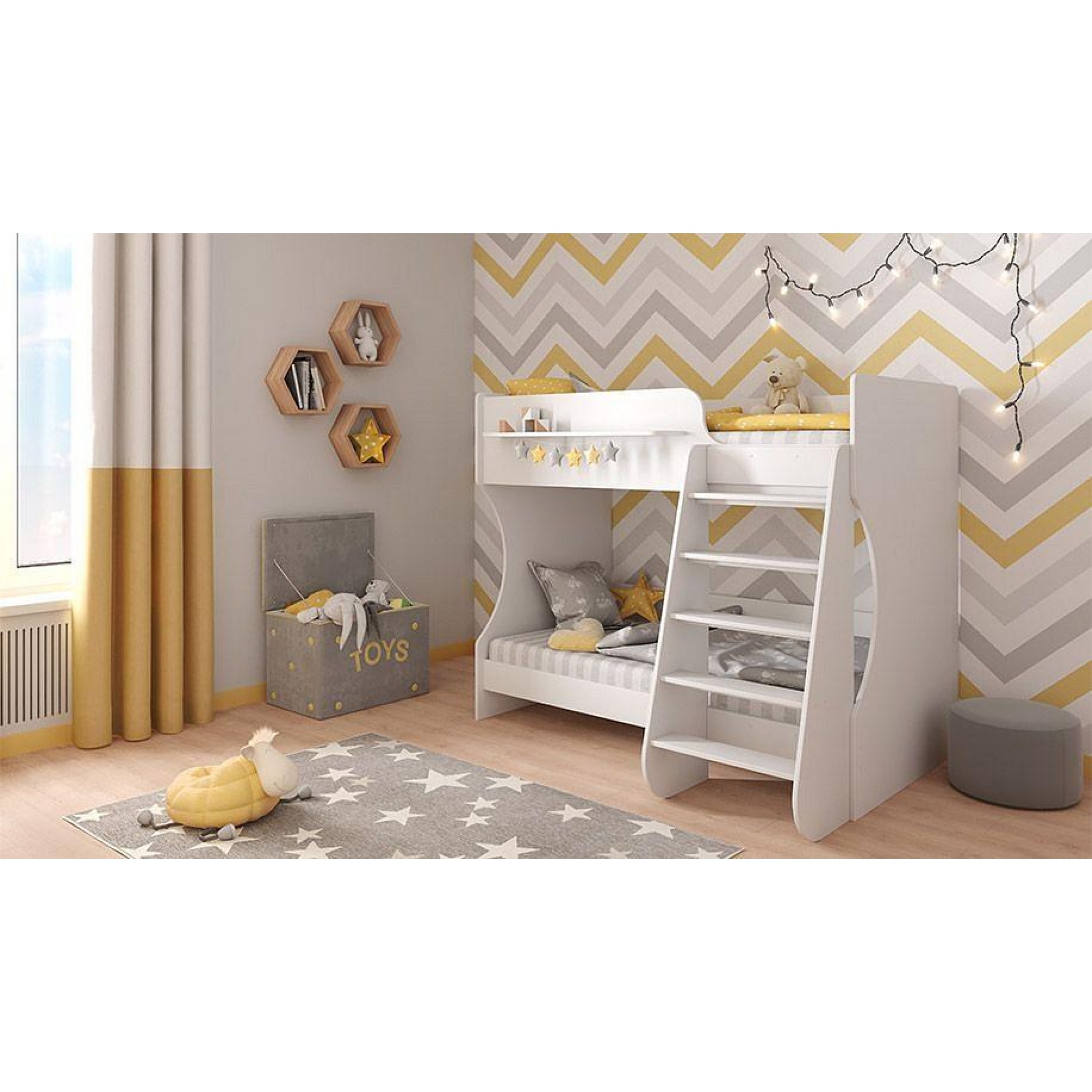 Кровать двухъярусная Polini Kids Dream 1500    TPL_0002425-9