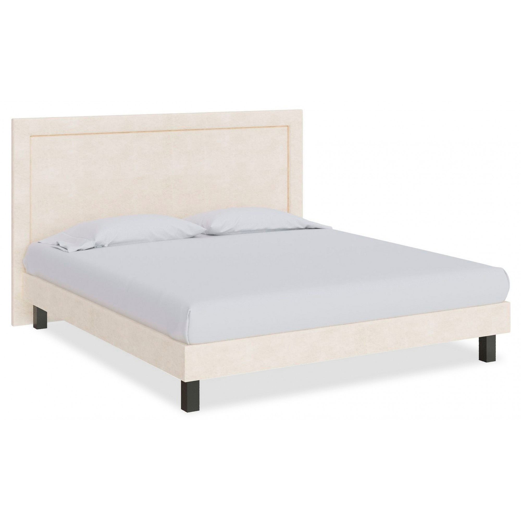 Кровать полутораспальная London Boxspring Standart  ORM_140-200-LondonBoxspringStandart-LoftyIvory