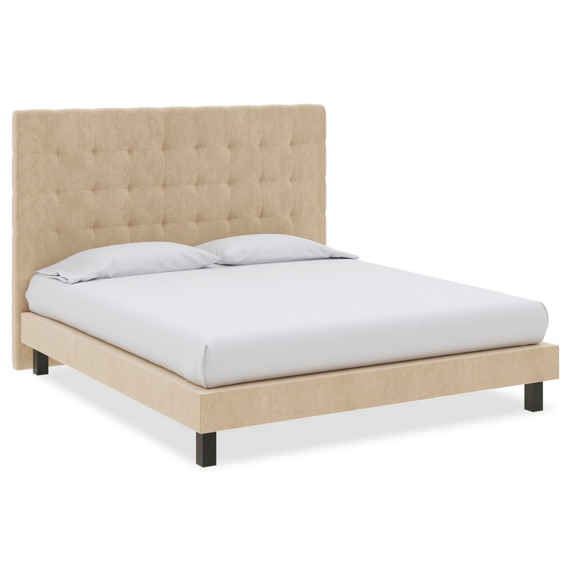 Кровать полутораспальная Madrid Boxspring Standart  ORM_140-200-MadridBoxspringStandart-LoftyIvory