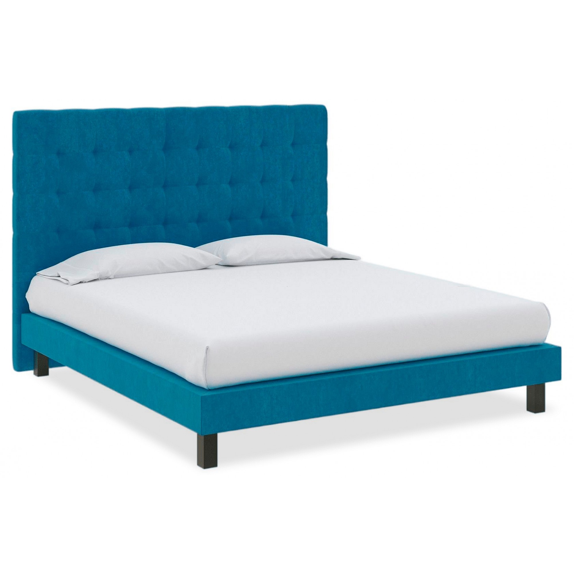 Кровать односпальная Madrid Boxspring Standart  ORM_90-200-MadridBoxspringStandart-LoftyAzure