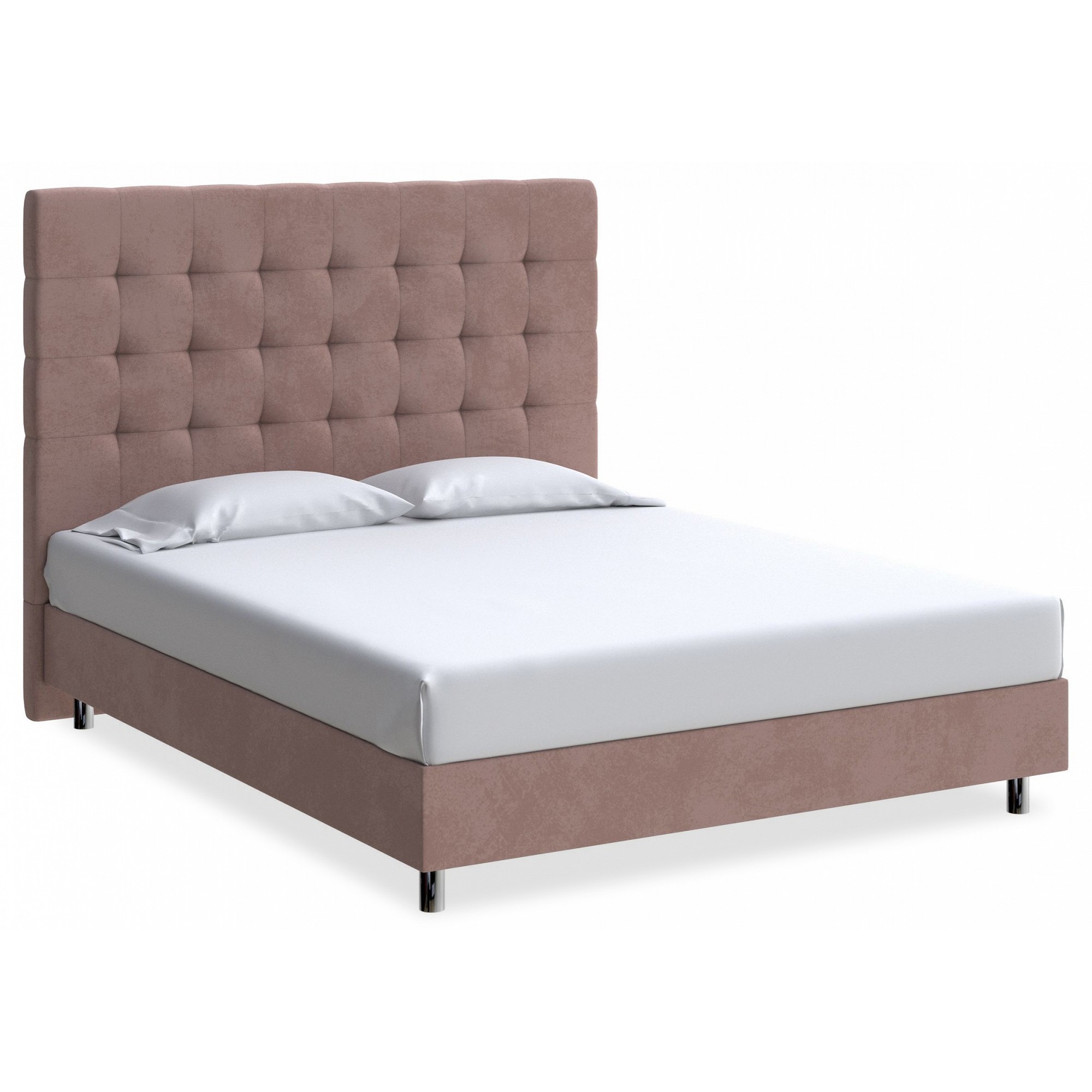 Кровать полутораспальная Madrid Boxspring Standart  ORM_140-200-MadridBoxspringStandart-UltraHotChocolate