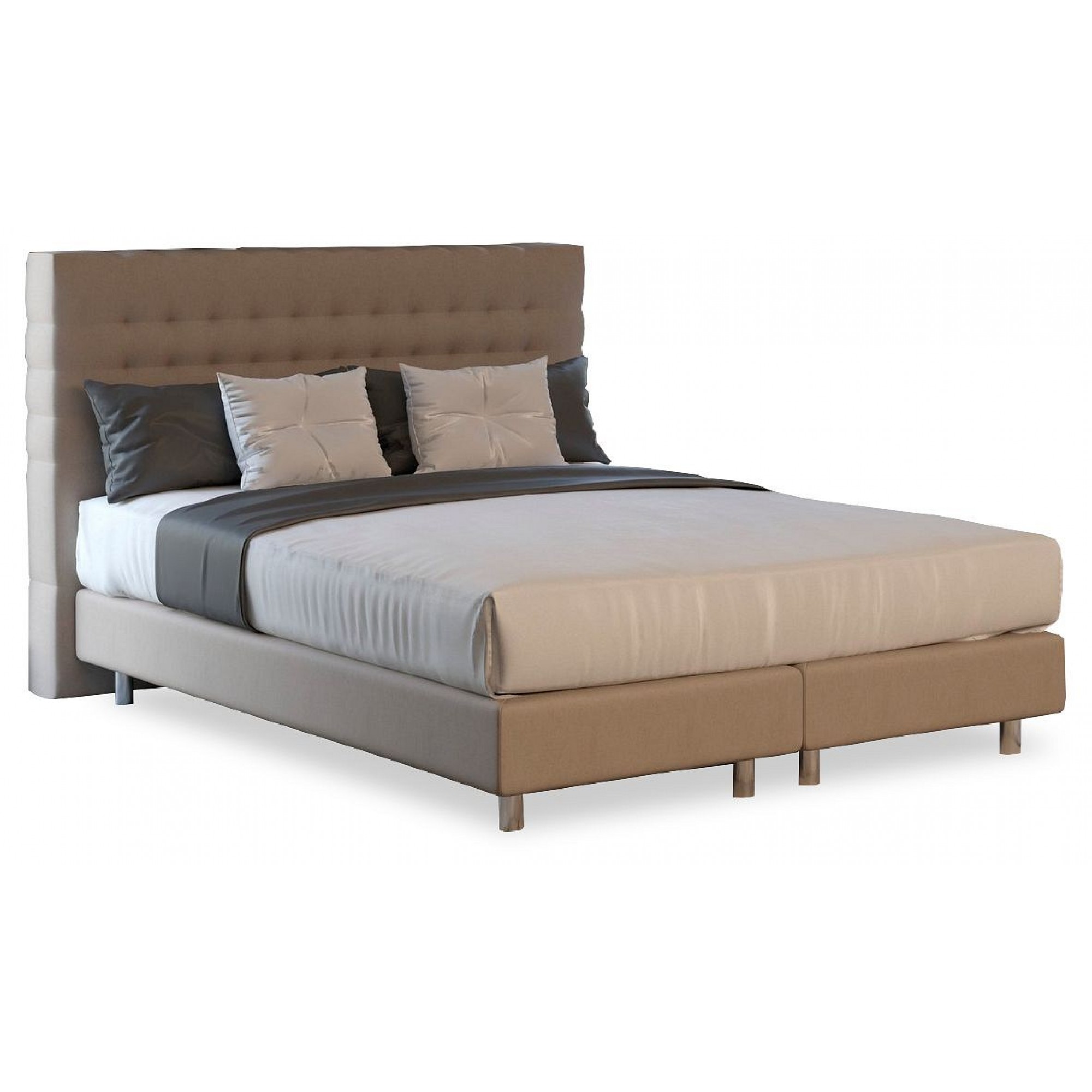 Кровать двуспальная Tallinn Boxspring Elite  ORM_160-200-TallinnBoxspringElite-TetraImb