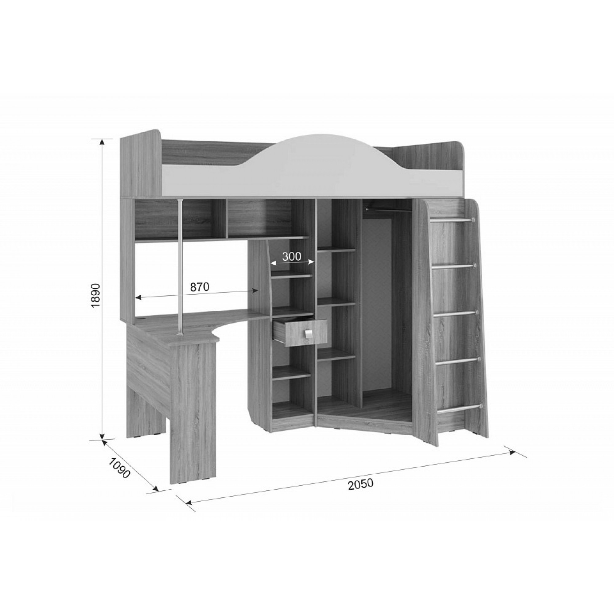 Набор для детской Фэнтези    MBS_MDF-08-1747