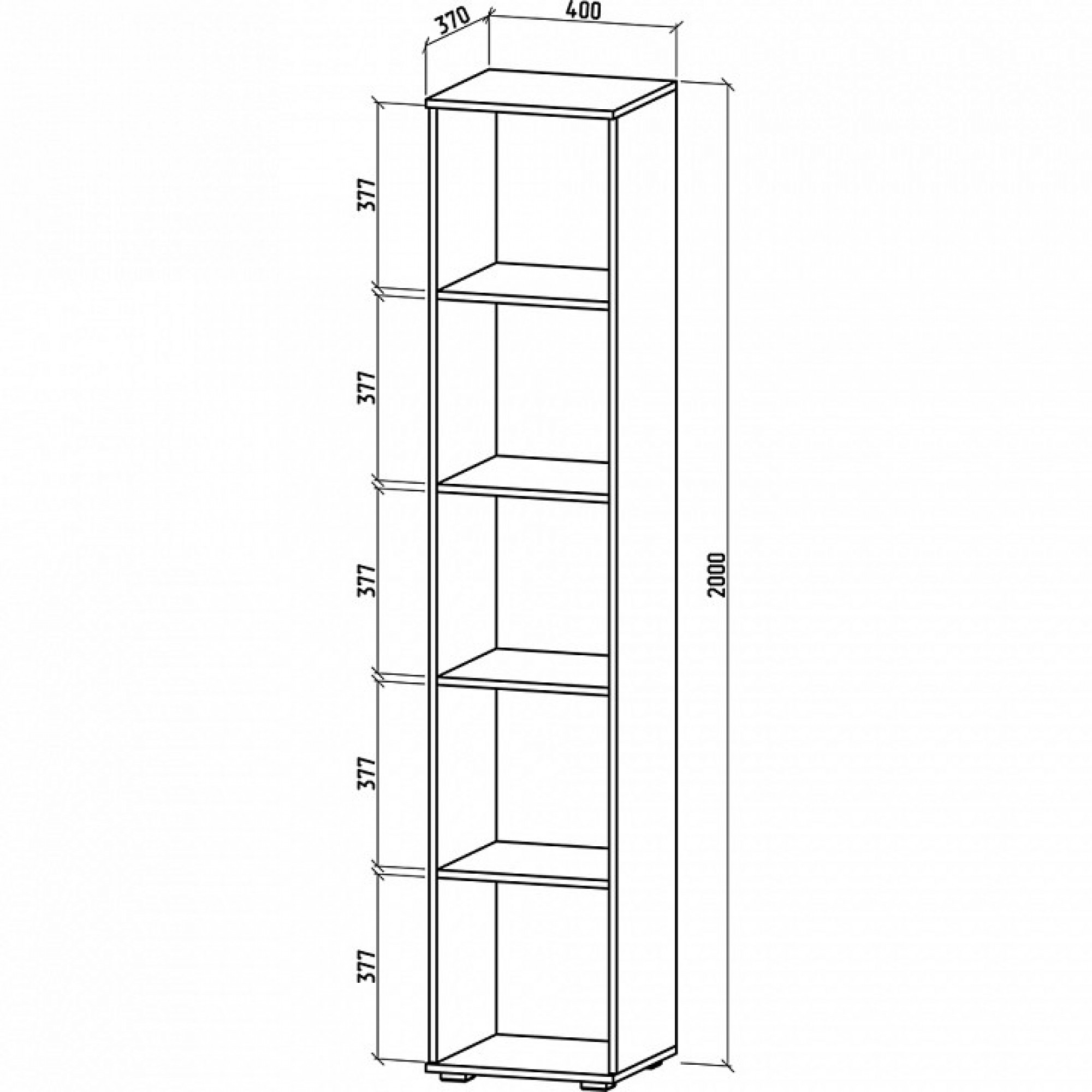 Шкаф для белья Тунис-2    MAS_SHT-2B-DAT