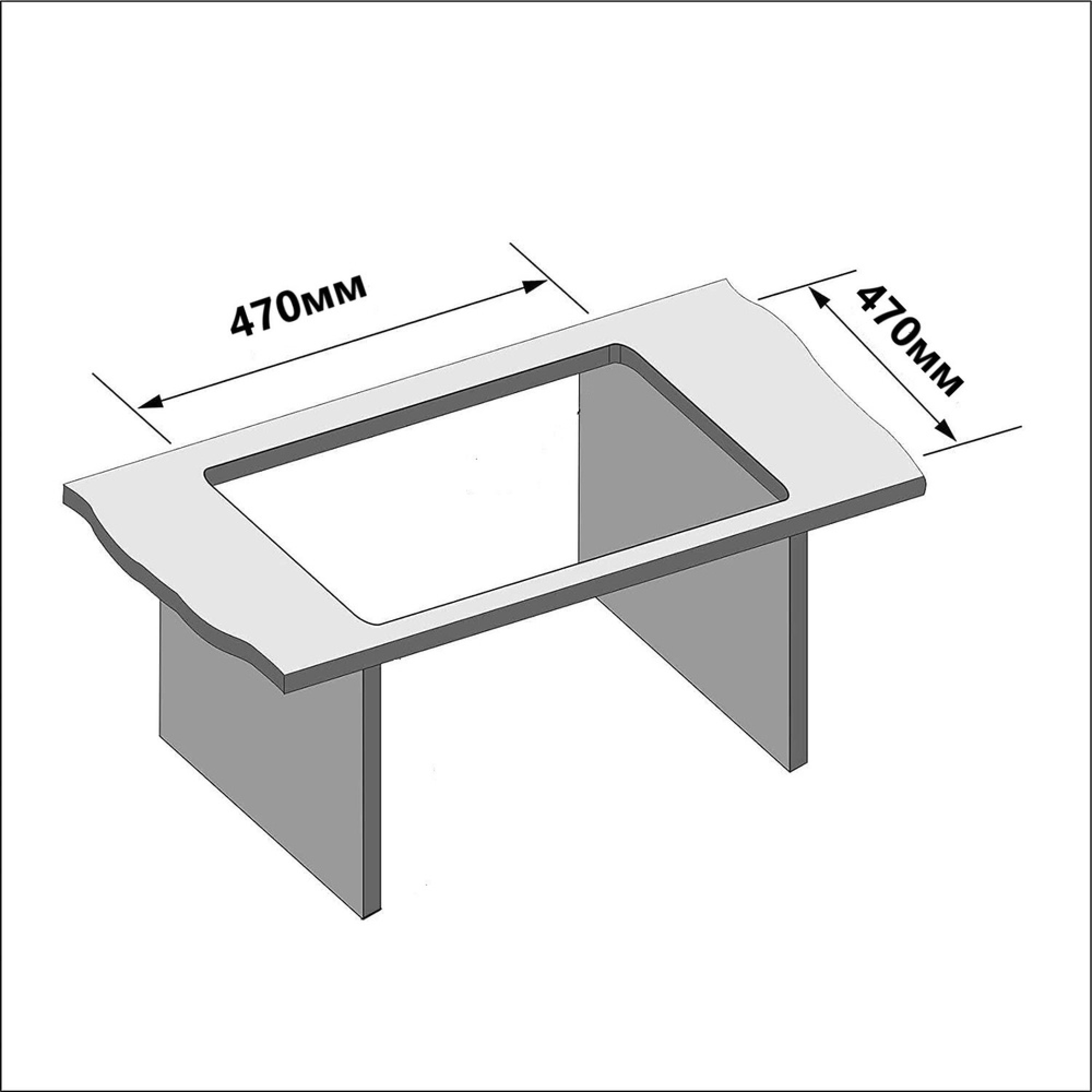 Комплект кухонная мойка из нержавеющей стали WISENT WX 5050 (50х50см) с дозатором.